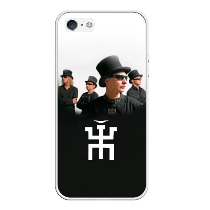 Чехол для iPhone 5/5S матовый Пикник 1 фото