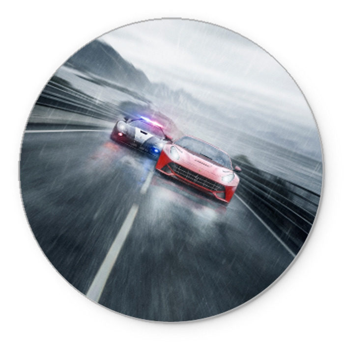 Коврик круглый NFS фото