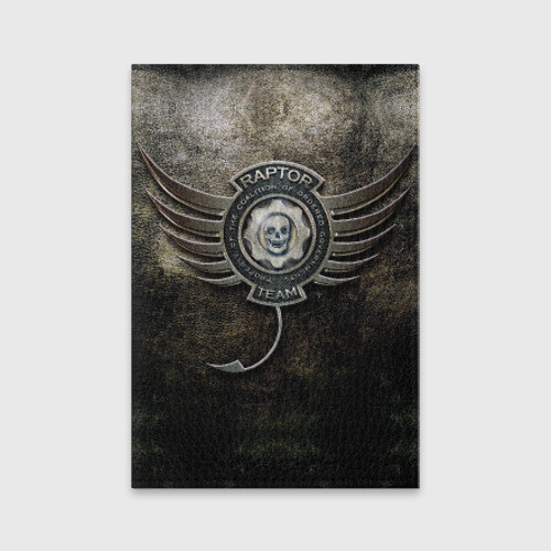 Обложка для паспорта матовая кожа Raptor team фото
