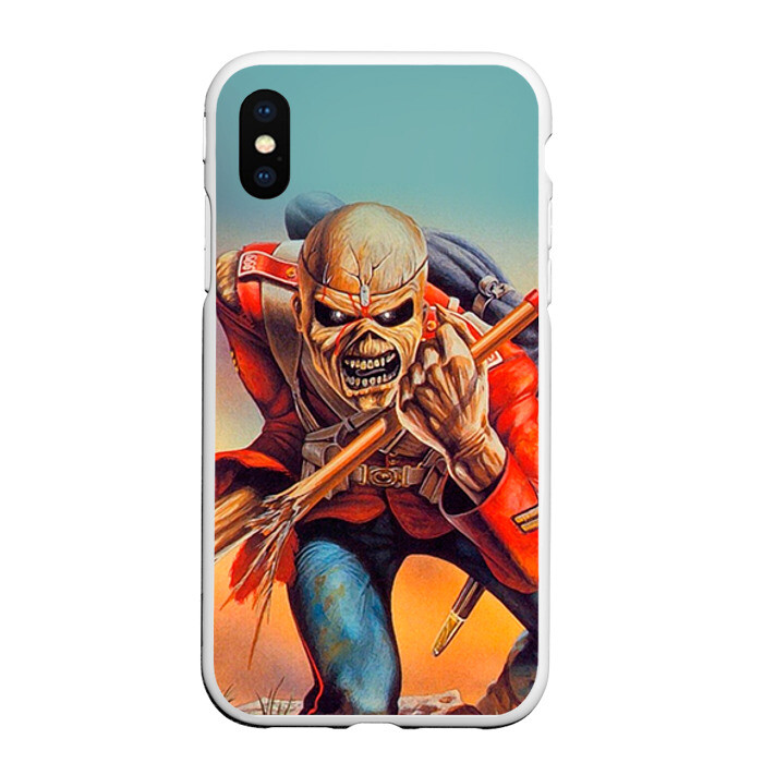 Чехол для iPhone XS Max матовый Iron maiden 5 фото
