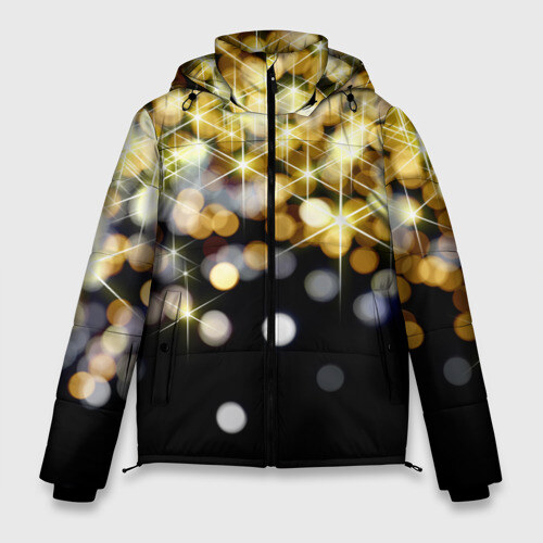 Мужская зимняя куртка 3D Блеск фото