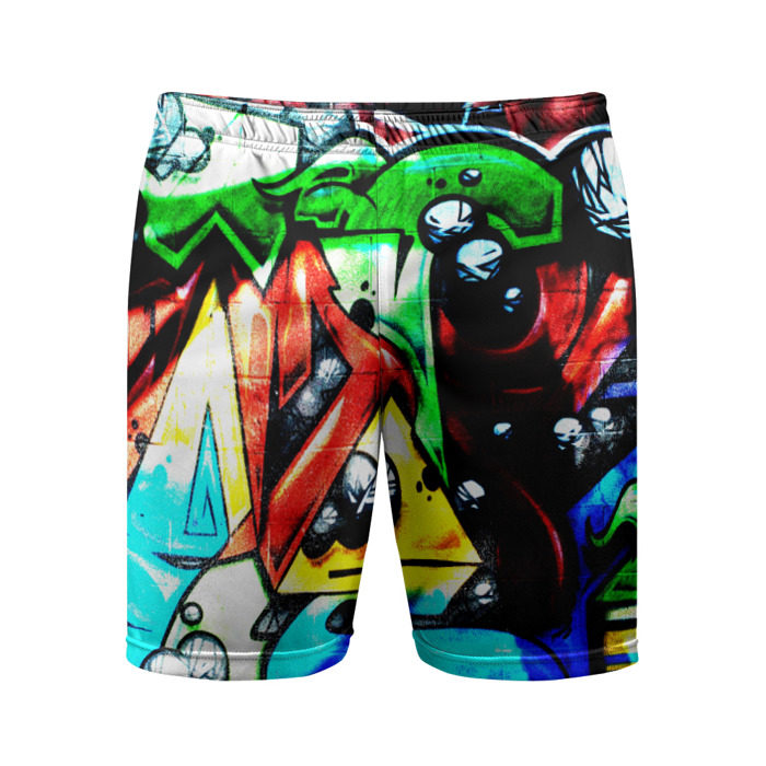 Мужские шорты 3D спортивные Искусство фото