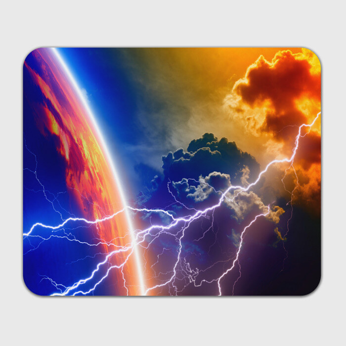 Коврик прямоугольный Гроза фото