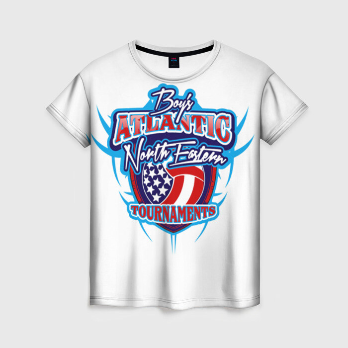 Женская футболка 3D Волейбол 102 фото