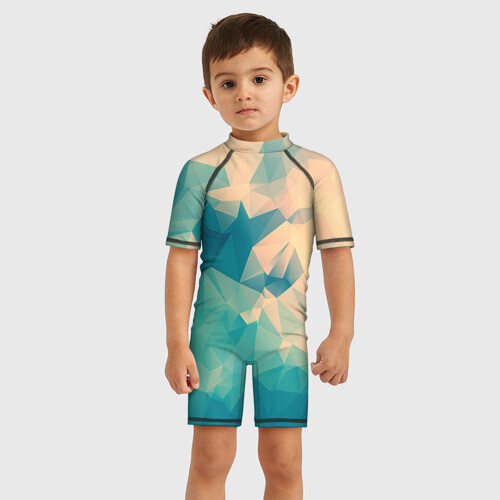 Детский купальный костюм 3D Абстракт фото
