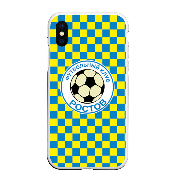 Чехол для iPhone XS Max матовый ФК Ростов фото