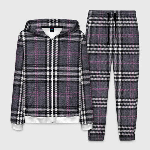 Мужской костюм 3D Клеточка фото