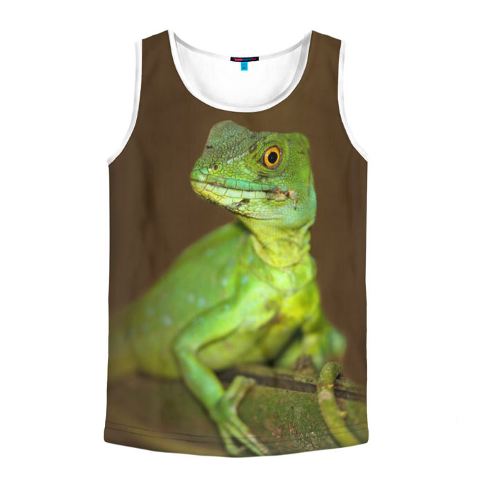 Мужская майка 3D Взгляд фото