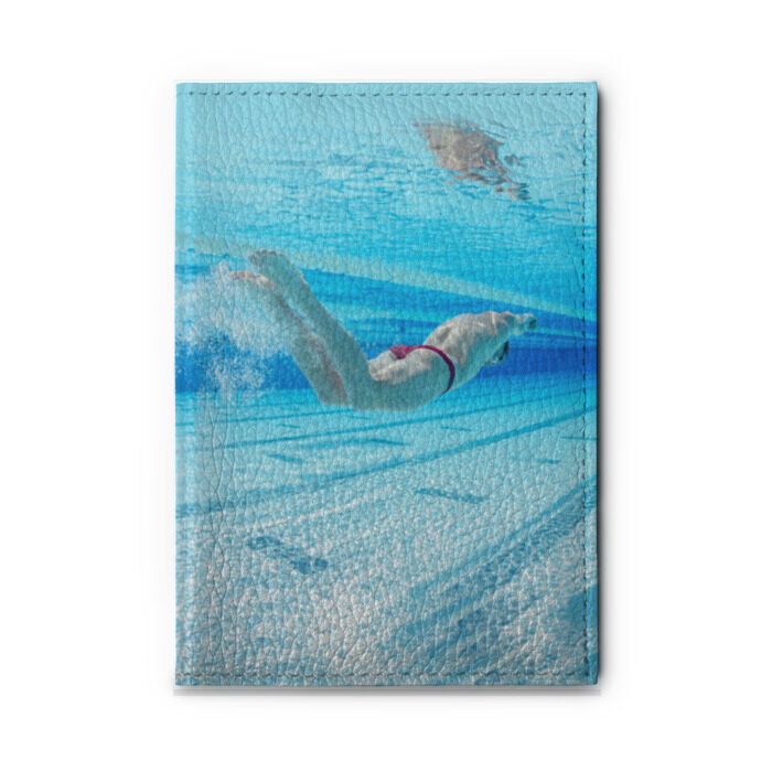 Обложка для автодокументов swimmer фото