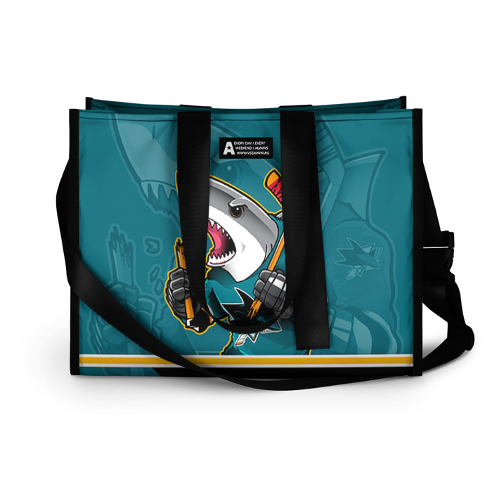 Сумка-шоппер 3D San Jose Sharks фото