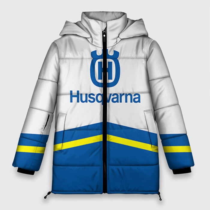 Женская зимняя куртка 3D husqvarna фото