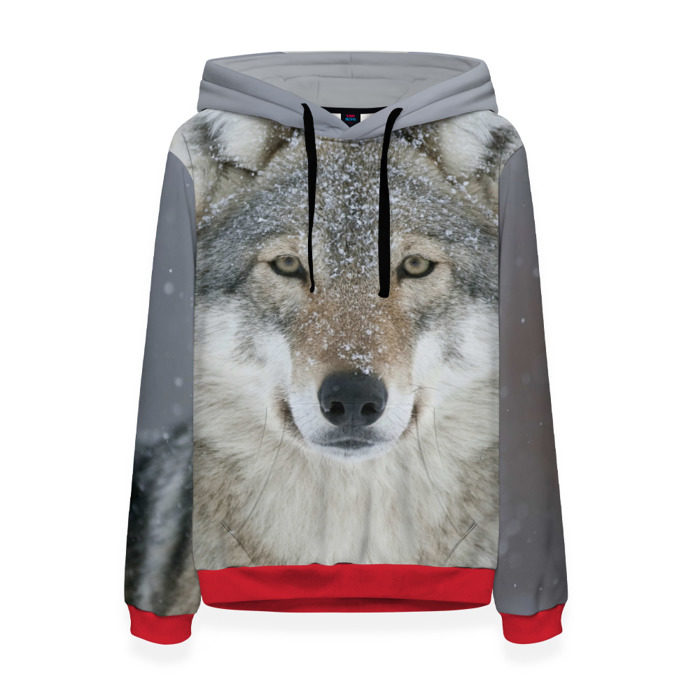 Женская толстовка 3D Мягкие ушки фото