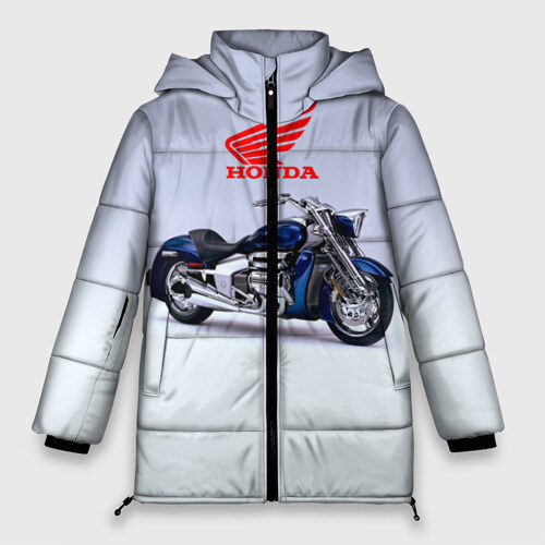 Женская зимняя куртка 3D Honda 4 фото