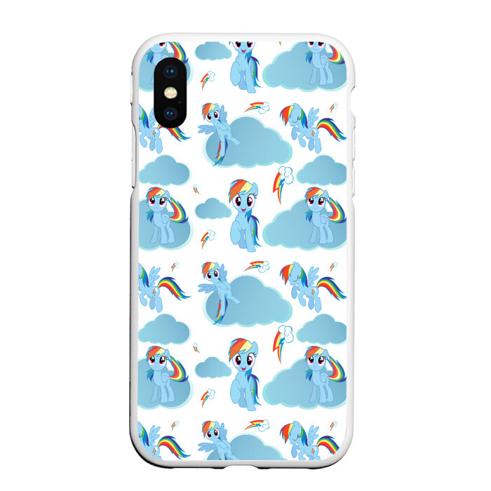 Чехол для iPhone XS Max матовый My Little Pony фото