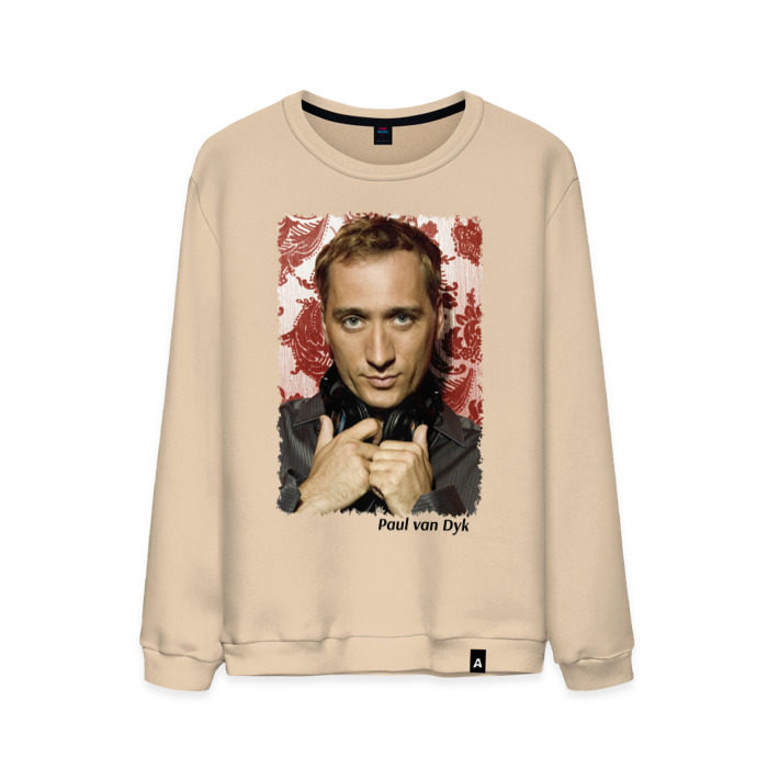 Мужской свитшот хлопок Paul van Dyk фото