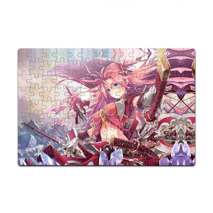 Пазл магнитный 126 элементов Девушка с оружием фото