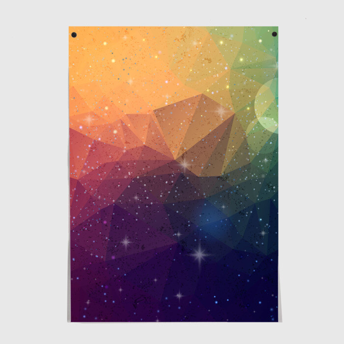 Постер Polygon Star фото