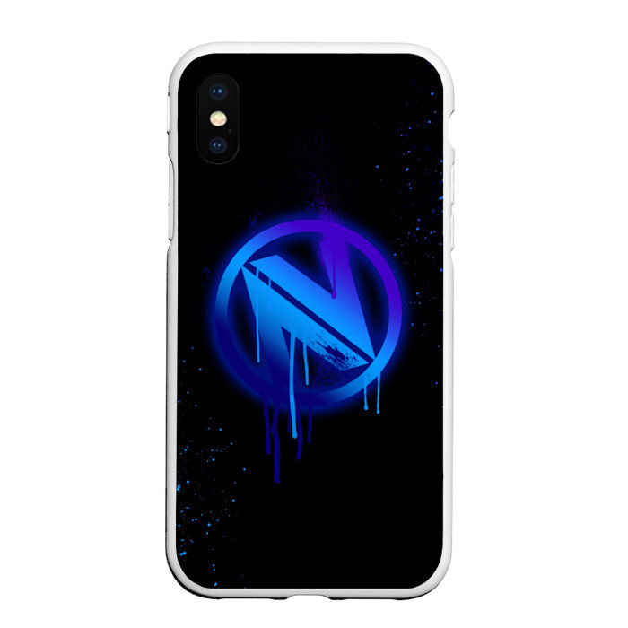 Чехол для iPhone XS Max матовый csgo - EnVyUs (Black collection) фото