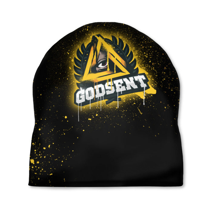 Шапка 3D cs:go - Godsent (Black collection) фото