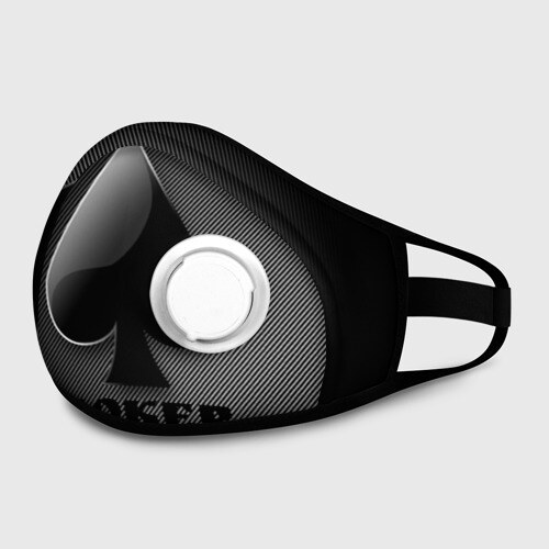 Маска из неопрена Poker (пики) фото