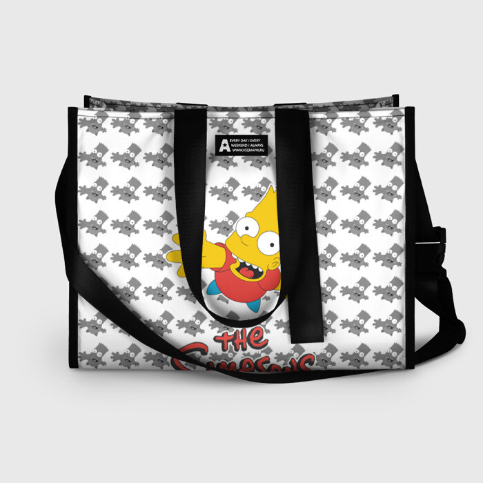 Сумка-шоппер 3D Bart фото
