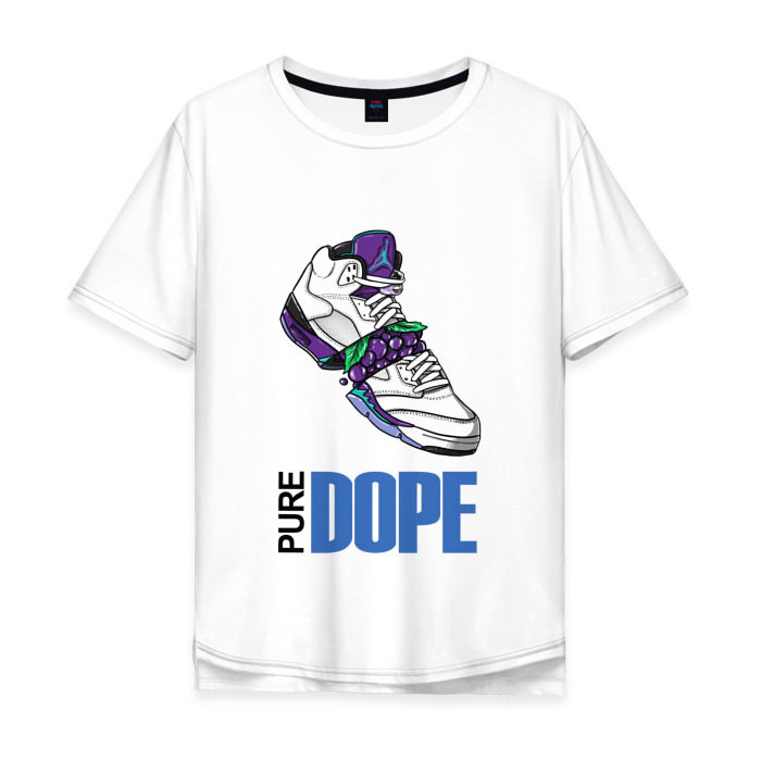 Мужская футболка хлопок Oversize dope pure фото