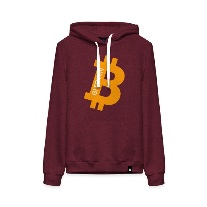 Женская толстовка хлопок Криптовалюта фото