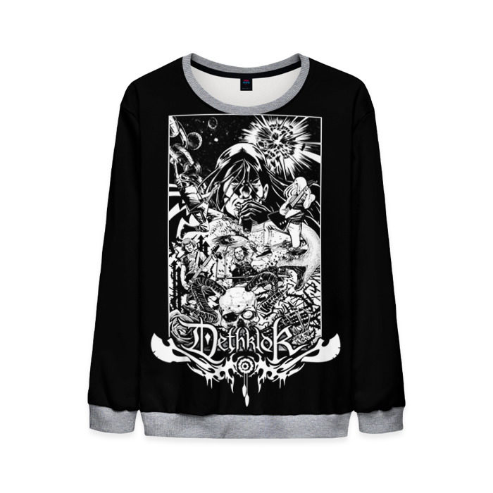 Мужской свитшот 3D Metalocalypse (Dethklok) 3 фото