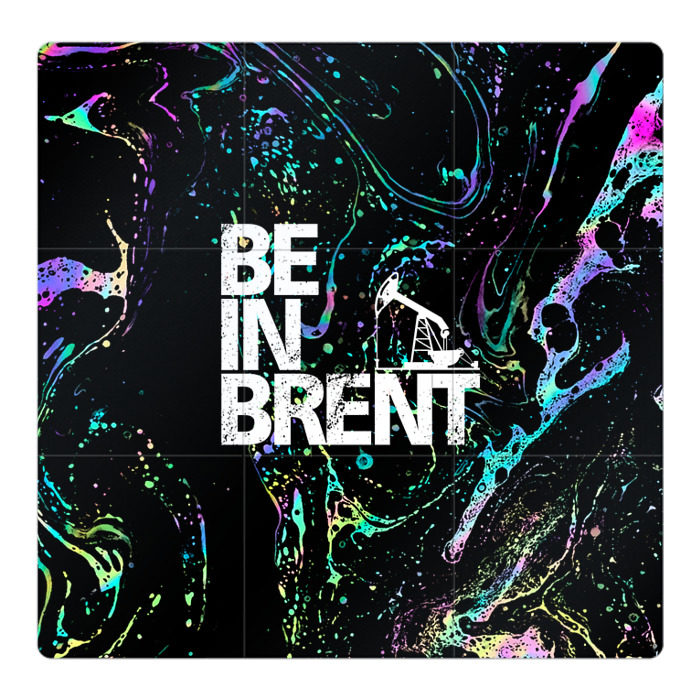 Магнитный плакат 3Х3 Be in brent фото