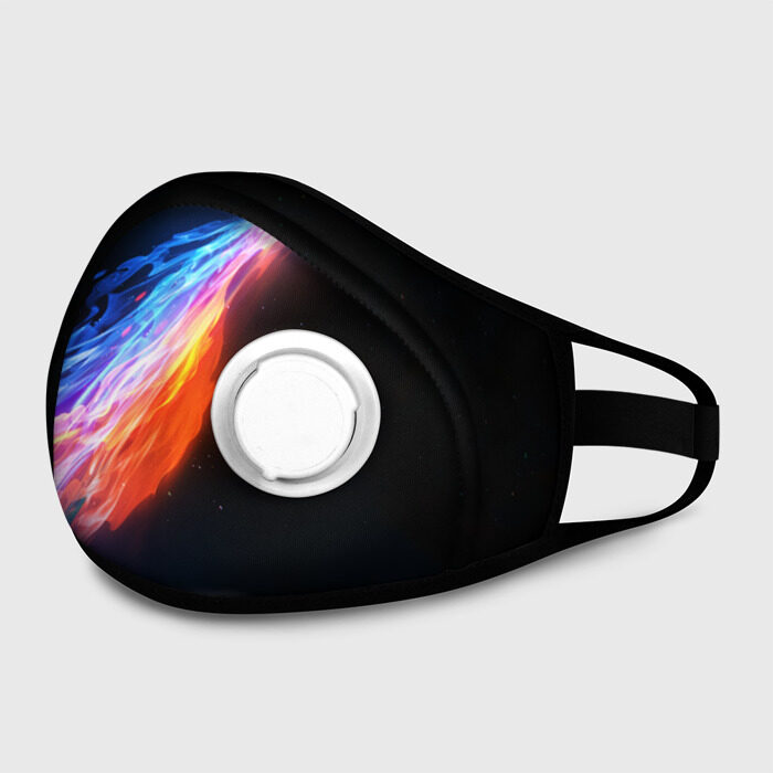 Маска из неопрена Rocket League фото