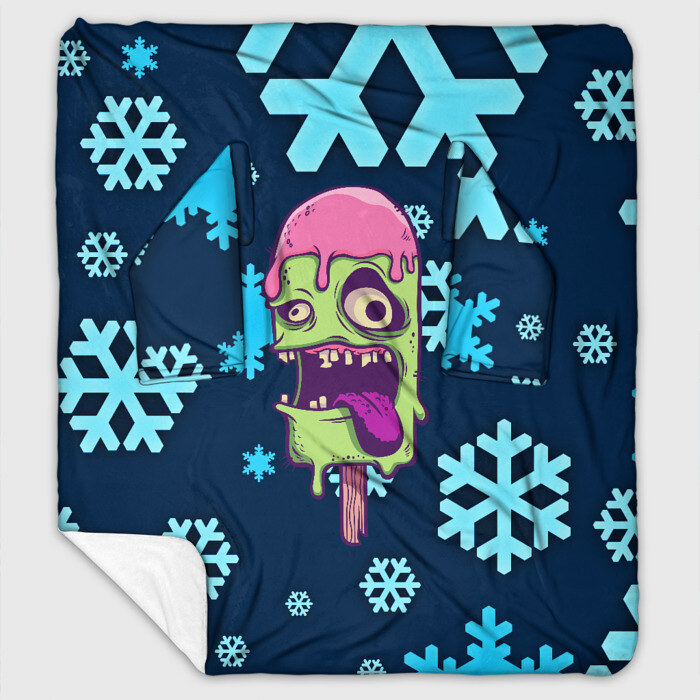 Плед с рукавами Ice Cream фото