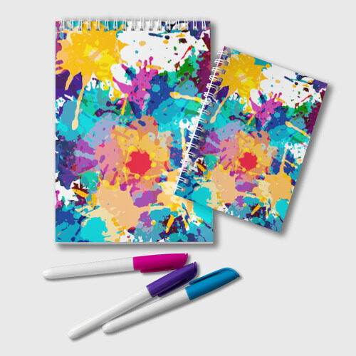 Блокнот Пятна краски фото