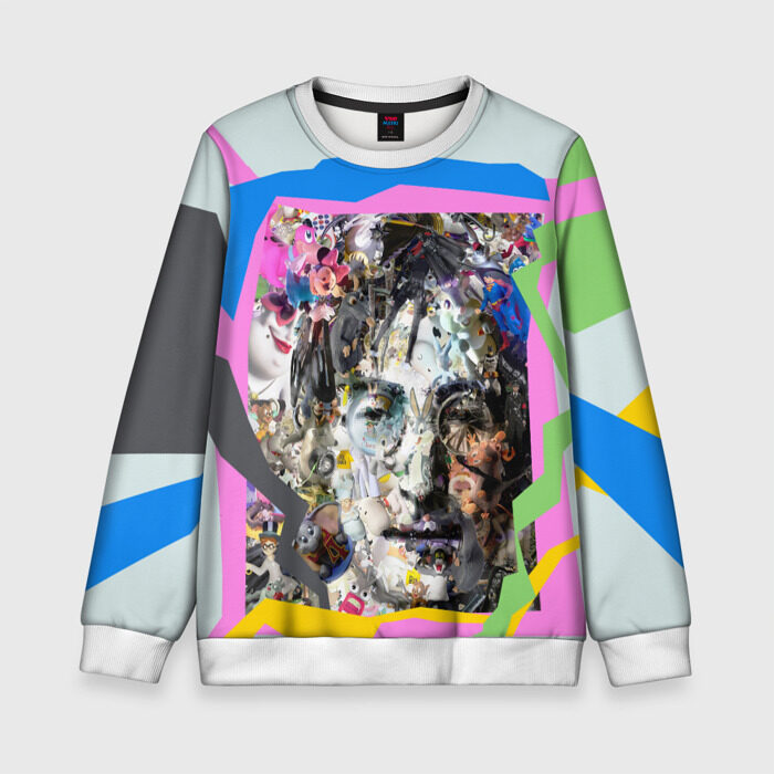 Детский свитшот 3D Джон Леннон 6 фото