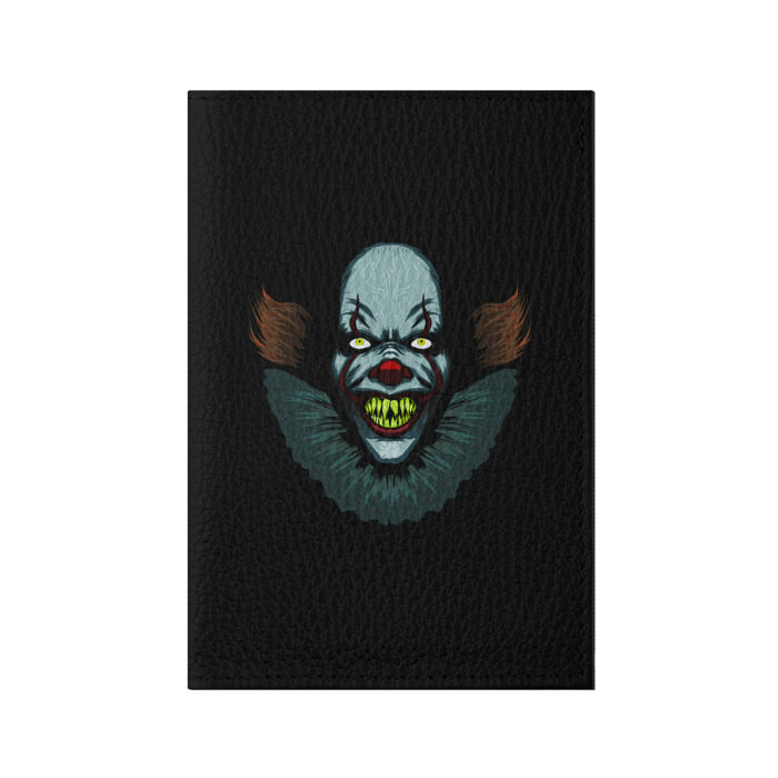 Обложка для паспорта матовая кожа Clown фото