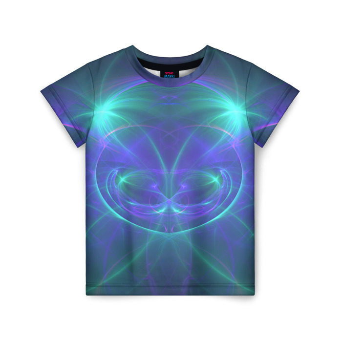 Детская футболка 3D Fractal world фото