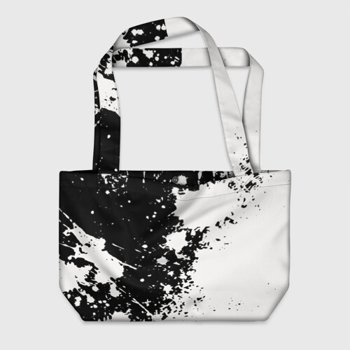 Пляжная сумка 3D Брызги краски фото