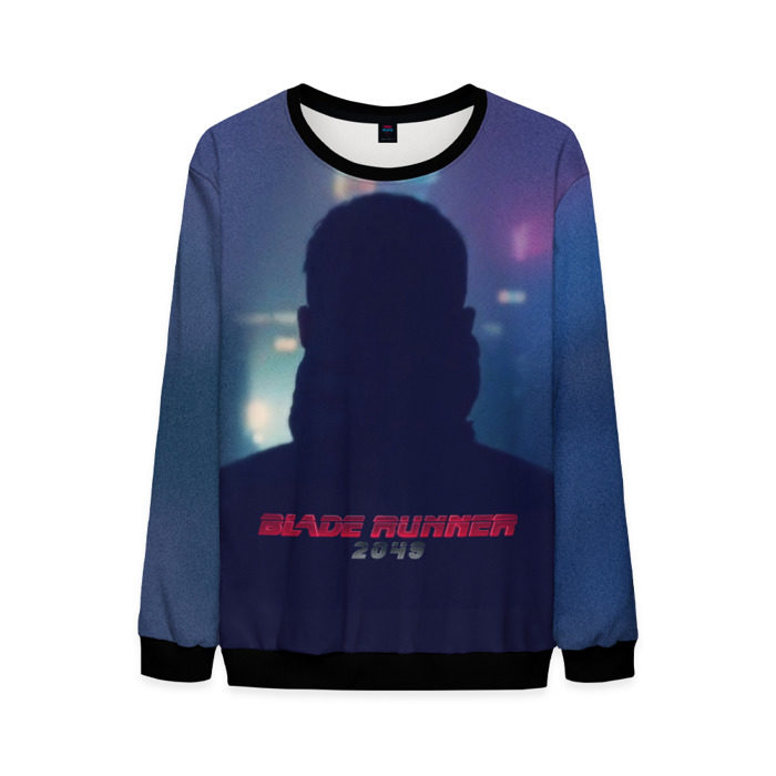 Мужской свитшот 3D Бегущий по лезвию фото