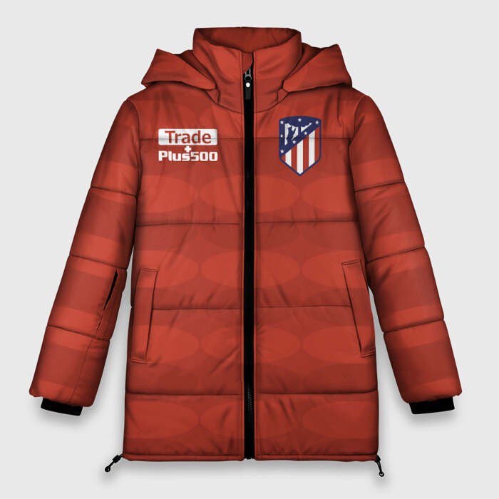 Женская зимняя куртка 3D Atletico Madrid Original #10 фото