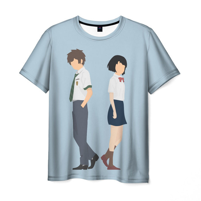 Мужская футболка 3D Kimi no Na wa фото