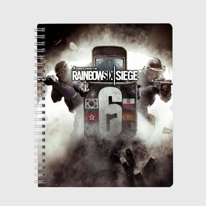 Тетрадь Tom Clancy Rainbow Six Siege фото