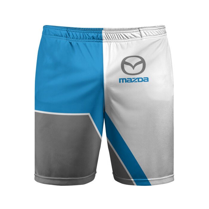 Мужские шорты 3D спортивные Mazda фото