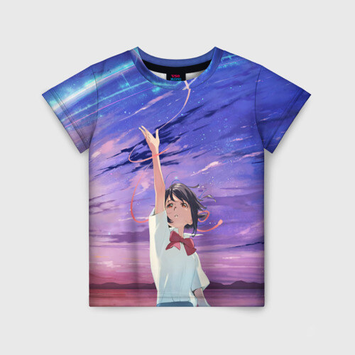 Детская футболка 3D Line фото