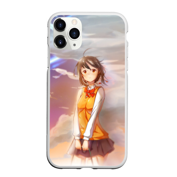 Чехол для iPhone 11 Pro матовый Clouds фото