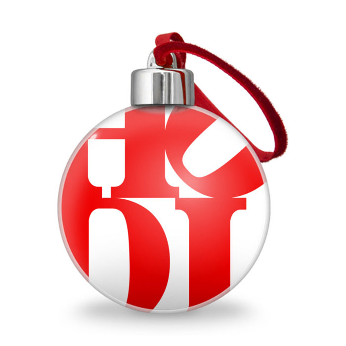 Ёлочный шар HODL - HOLD CRYPTO фото