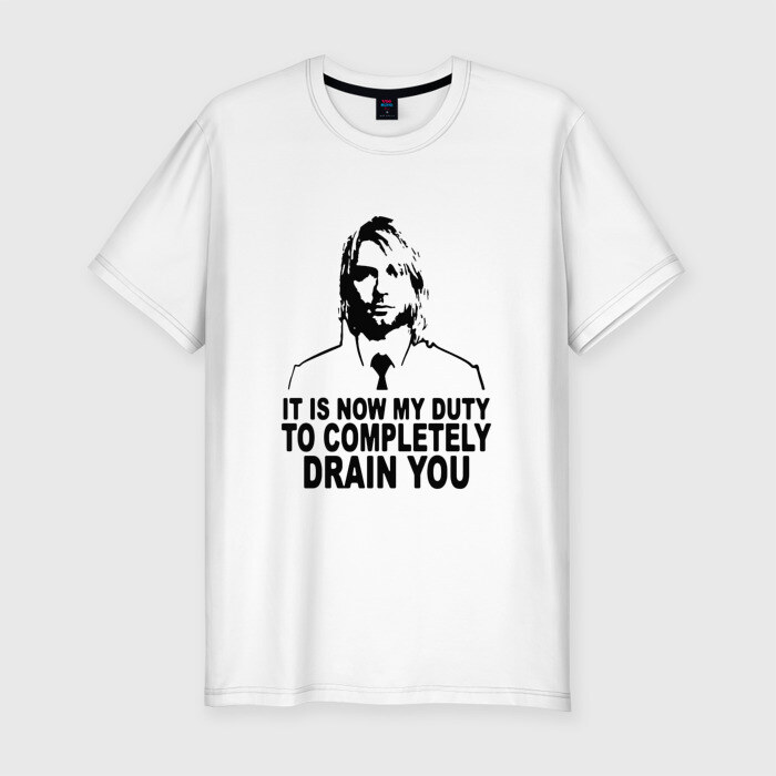 Мужская футболка премиум Nirvana - Drain You фото