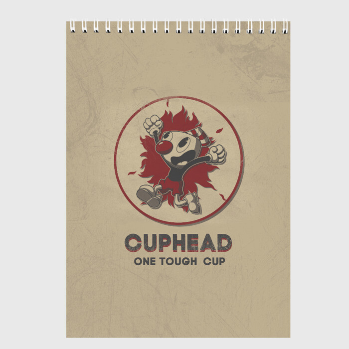 Скетчбук Cuphead фото