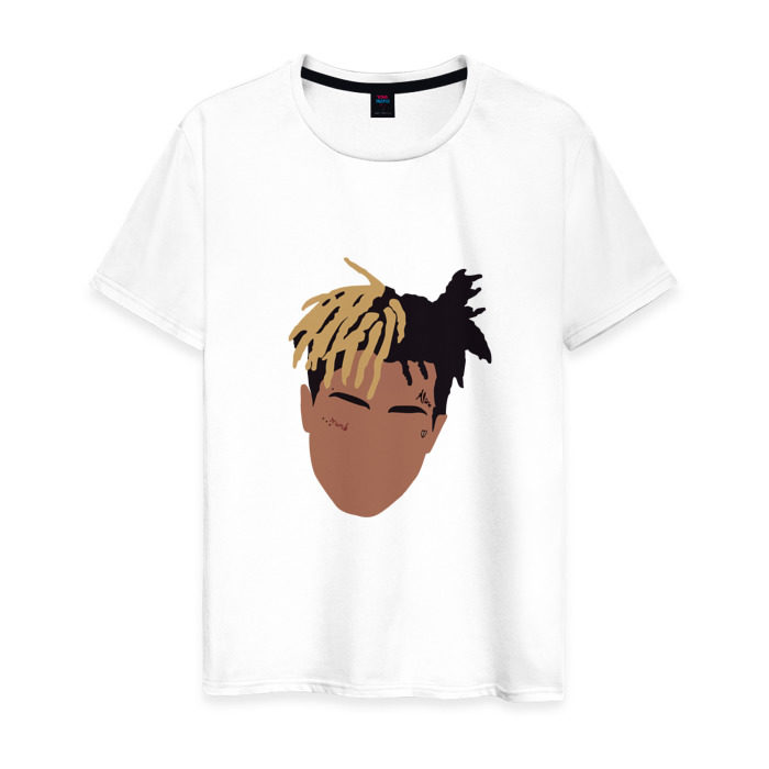 Мужская футболка хлопок XXXTENTACION Minimal фото