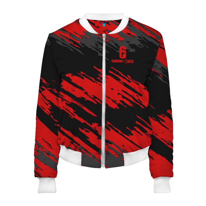Женский бомбер 3D RAINBOW SIX SIEGE OUTBREAK фото