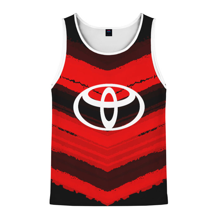 Мужская майка 3D Toyota sport abstract 2018 фото