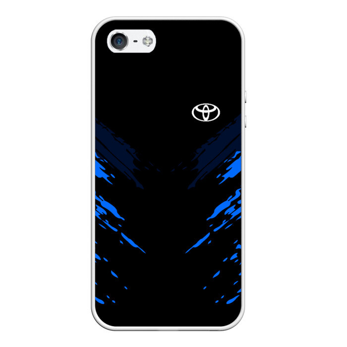 Чехол для iPhone 5/5S матовый Toyota SPORT фото